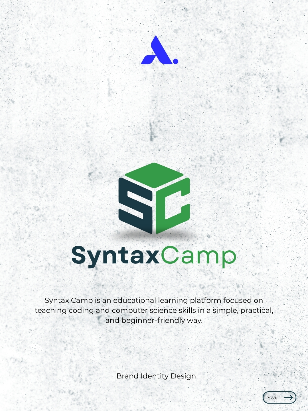 Syntax Camp brand identity cover